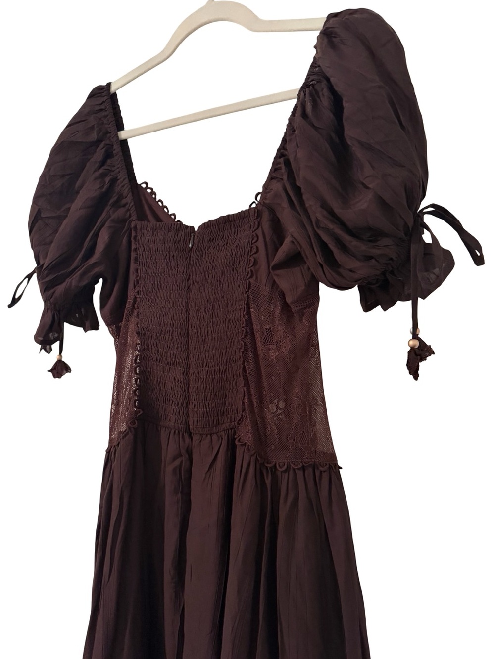 En Saison Peregrine Maxi Dress Chocolate Brown S NWOT - Picture 8 of 14